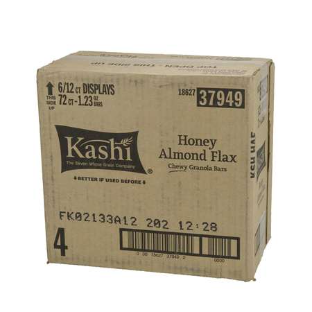 KASHI Kashi Honey Almond Flax Chewy Granola Bars 1.2 oz. Bar, PK72 1862737949